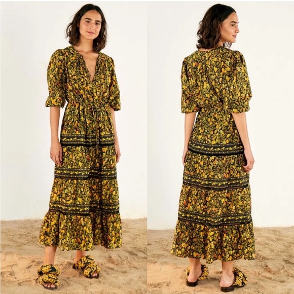 FARM Rio Dresses & Skirts - FARM RIO Star Fruits Maxi Dress